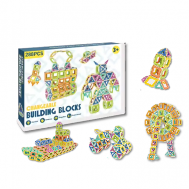 288 Pcs Changeable Building Blocks